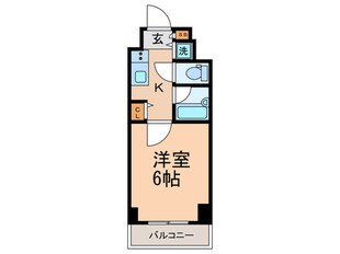 ルーブル西早稲田弐番館の物件間取画像